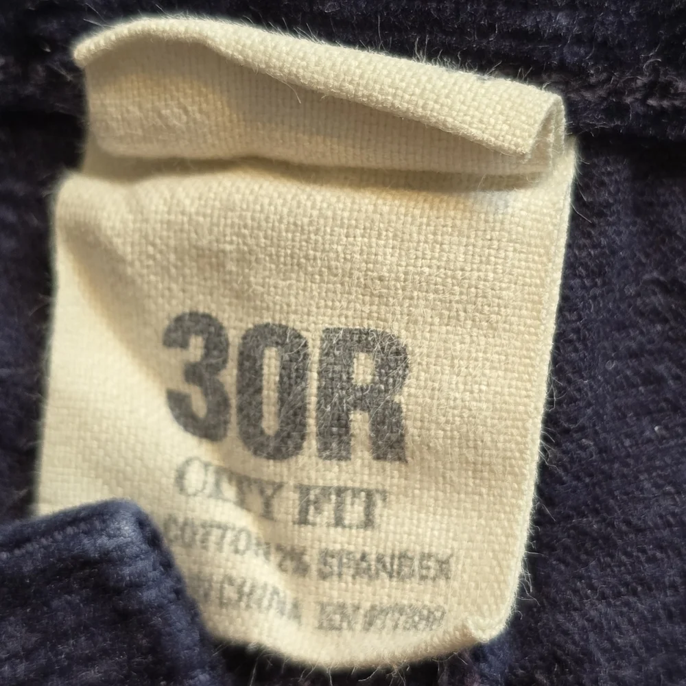 J.Crew Navy City Fit Courdoroy Pants Size 30R